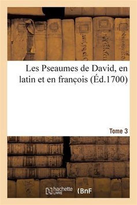 Pseaumes de david en latin & en françois. - Manual for polar cutter emc 115.