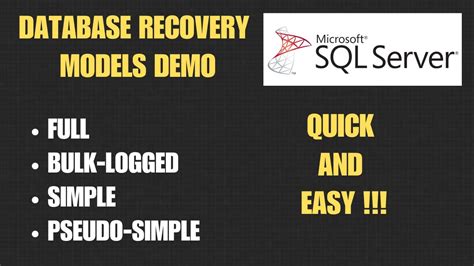 Pseudo Simple SQL Server Recovery Model