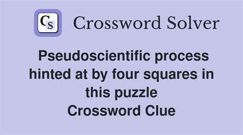Pseudoscientific process hinted at by four squares in this puzzle. Puzzle is building accounting software that connects to modern fintech tools to provide a real-time picture of a startup's financial health. A company starting from scratch today i... 