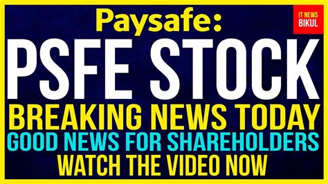 Latest news headlines for Paysafe Ltd with market an