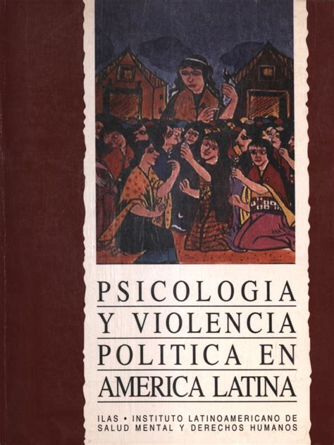 Psicología y violencia política en américa latina. - Opgaven uit seneca en de tragici.
