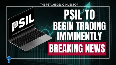 PSIL AdvisorShares Psychedelics ETF seekingalpha.com - September 29 at 8:29 PM Are Psychedelics Stocks In Trouble Or Is The Market Reaching Maturity? markets.businessinsider.com - April 4 at 5:47 PM Diversify Your Portfolio With a New Psychedelic Drug ETF entrepreneur.com - February 2 at 8:17 PM