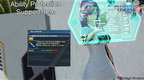 Pso2 ability protection.  The whole affix/augment system has been such ...