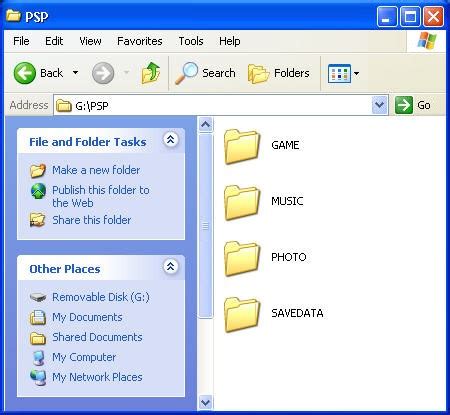 Psp Folder Structure Download Multiprogramcolor