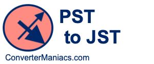 Easily convert Pacific Standard Time (PST) to Japan Standard Time (JST) or the other way around. Use this converter to schedule online meetings, webinars and conference calls.. 