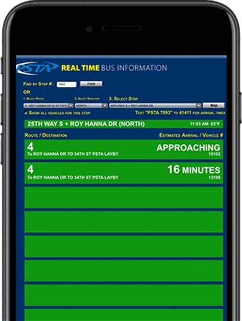 Where can I pick up a bus schedule or system map? Schedules are available at PSTA Customer Service Centers, digitally on the System Map web page, or to request schedules by mail call the PSTA InfoLine at (727) 540-1900 (Hearing Impaired TDD: (727) 540-0603).. 