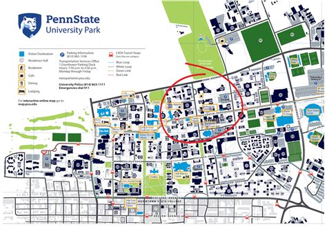 Psu campuses map. 