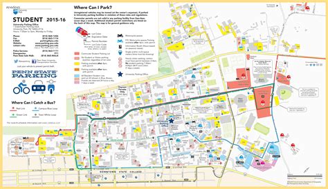 Psu university park map. 