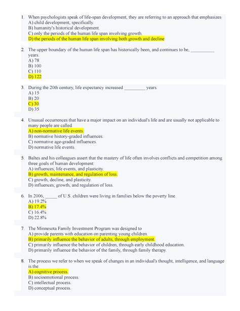 Psyc- 2314 Exam #1 Flashcards Quizlet