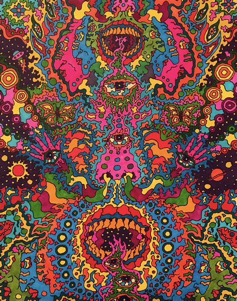 Psychedelic Trippy Hippie & Stoners T-Shirts - Psychonautica