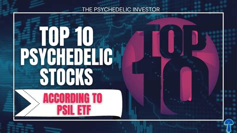 Sep 20, 2021 · Advisor Shares’ psychedelics ETF, PSIL, commenced trading on Thursday on the NYSE Arca Exchange. Opening at $10.11, PSIL closed down 1.67% on the day to $9.94 This brings to three the number of ETFs targeting the emerging psychedelic drug sector. ETFs remain popular with investors. . 