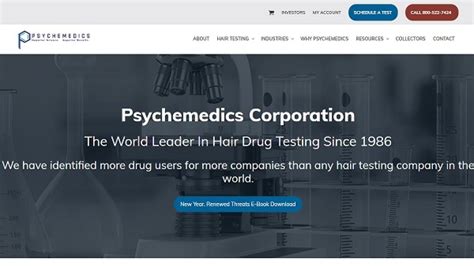 Psychemedics meaning.  Psychemedics&rsquo; patented hair analysis technology is tr...