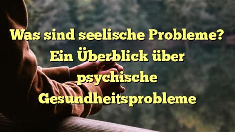 Psychische Gesundheitsprobleme bei Ersthelfern: ein Überblick