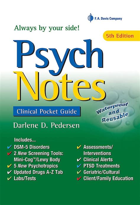 Download Psychnotes Clinical Pocket Guide By Darlene D Pedersen