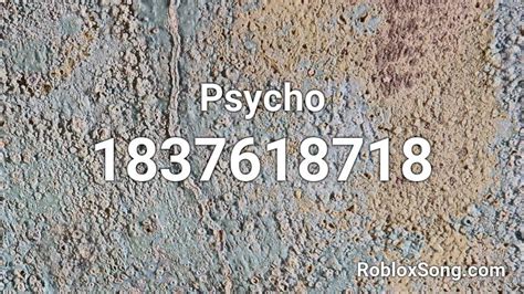 Psycho Roblox ID - AudioBlox