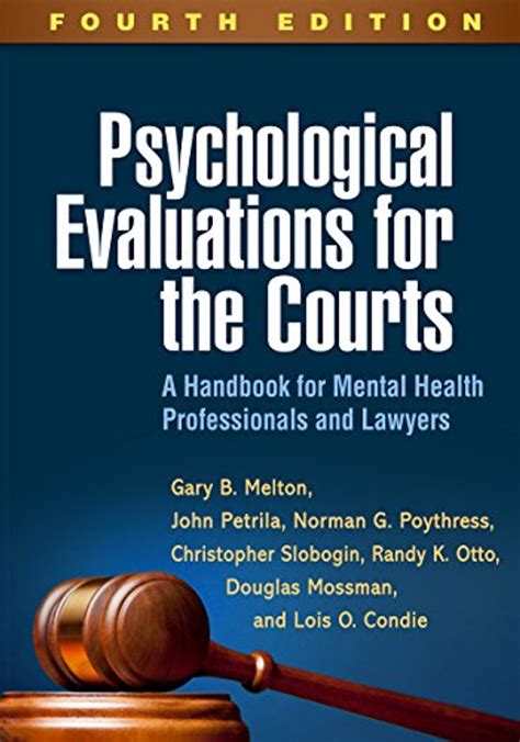 Psychological evaluations for the courts a handbook for mental health professionals and lawyers guilford perspectives. - Ford thunderbird und mercury cougar 1983 1988 haynes reparatur handbücher.