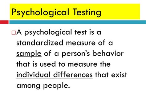 Psychological testing Definition, Types, Examples, Importance