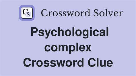 Psychologically - 1 answer Crossword Clues