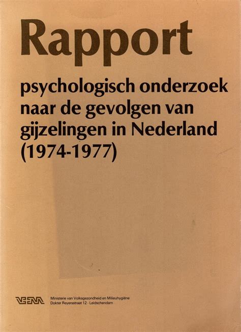 Psychologisch onderzoek naar de gevolgen van gijzelingen in nederland (1974 1977). - Repair manual for 1968 580 case 580c.