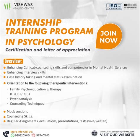 Psychology Internship Training Program