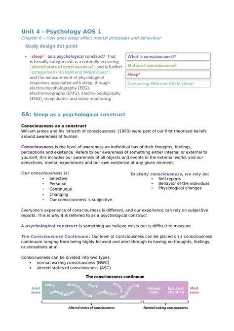 Psychology Notes Unit 4 AOS 1 Psychology Notes Unit 4 AOS 1 How do