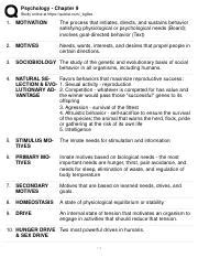 Psychology chapter 9 quizlet.  As mentioned, anyone interested in exploring is...