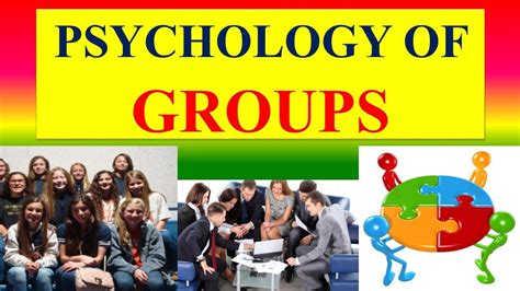 Psychology of groups. Things To Know About Psychology of groups. 