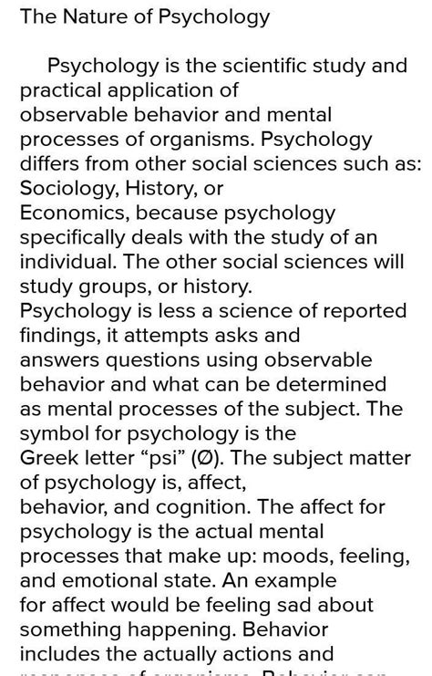 Psychology refers to the ________.. Things To Know About Psychology refers to the ________.. 