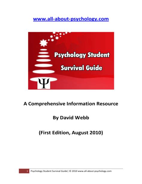 Psychology student survival guide by david webb. - Estudos sobre o pensamento português contemporâneo..
