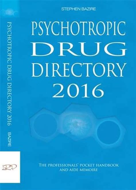 Psychotropic drug directory the professionals pocket handbook and aide memoire. - Haynes citroen ax service workshop manual.
