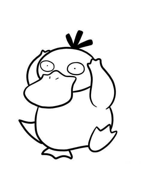 Psyduck Coloring