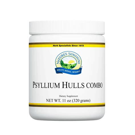 Psyllium Hulls Combo de Nature