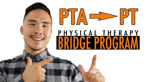 Pta to pt bridge program. WELCOME TO THE PT BRIDGING PROGRAM. PROGRAMS. THE COMPREHENSIVE BRIDGING PROGRAM. PHYSIOTHERAPY PRACTICE WITHIN THE CANADIAN … 