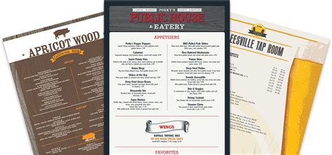 Pub Food Menu Templates Musthavemenus Menu Design Template Menu Template Menu Design