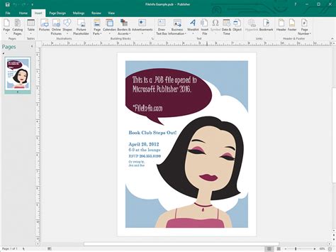 Publisher doesn't have a viewer for opening and viewing Publisher (.pub) files, but you can try converting them to PDF, email, or website. Learn how to install the latest Office trial to open and send publications, or use other options.. 