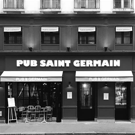 Le Pub Saint Germain vous accueille 7J/7 Du Lundi 