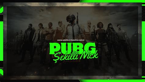 Pubg Şekilli nick, Papci Nick, Pubg İsimleri Şekilli . 