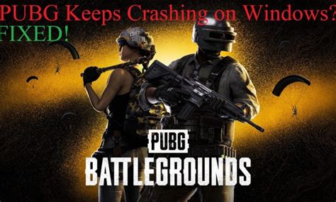 Pubg keeps minimizing.  but PUBG.  When I was troubleshooting this problem today an...
