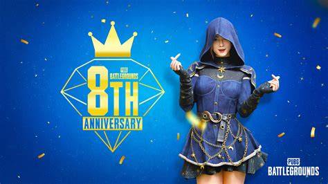 Pubg mobile 8th anniversary codes.  Claim yours before April! Unlock free P...