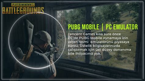 Pubg mobile emulator indir tencent