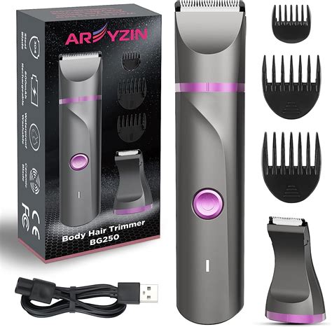 Pubic hair trimmer for women. Meridian Grooming The Trimmer Plus, $89. The Trimmer Plus includes a sleeker charging dock, a 5-in-1 trimming guard, and an LED light for targeting those harder-to-see areas. 
