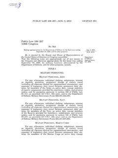 Public Law 108–287 108th Congress An Act