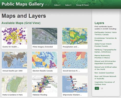 Public Map Gallery - arcgis.com