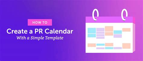 Public Relations Calendar How To Create A PR Calendar in 2023