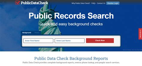Public data check reviews. 3 months access for $28.95/month. $1.00 for One Report (New Sign-Ups Only) Address. Address2 (not required) City. State. Zip. Have any questions? Talk with us directly using LiveChat. 