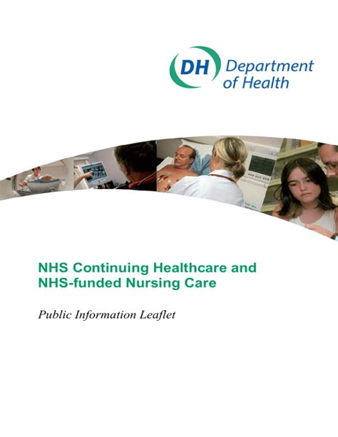 Public information leaflet: NHS continuing healthcare and NHS-funded