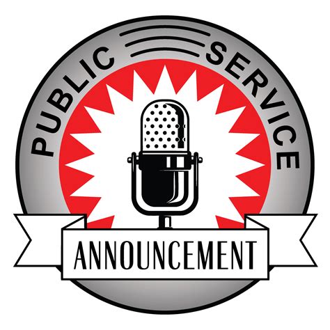 Public service annoucement. Things To Know About Public service annoucement. 