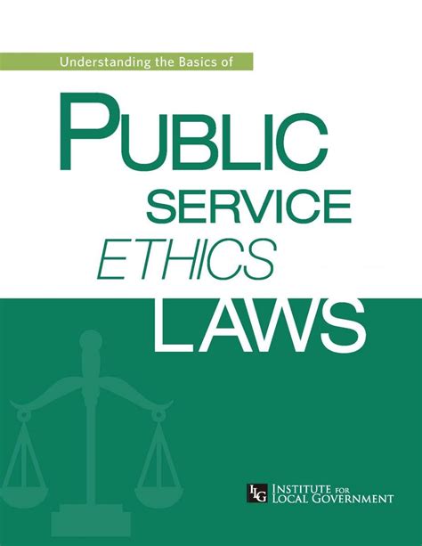 Public service ethics in local self-government - iriss.idn.org.rs