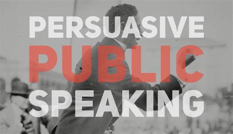 Persuasive speaking is the type of speaking that most people engage in the most. This type of speech can involve everything from arguing about politics to talking about what to eat for dinner. Persuasive speaking is very connected to the audience, as the speaker must, in a sense, meet the audience halfway. . 