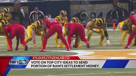 Public vote opens over how St. Louis should use Rams settlement funds